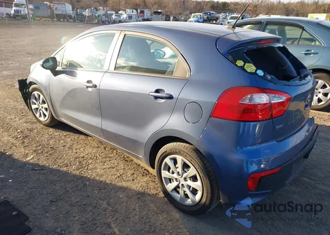 2016 Kia Rio Lx из США, поврежденный, VIN KNADM5A35G6659143